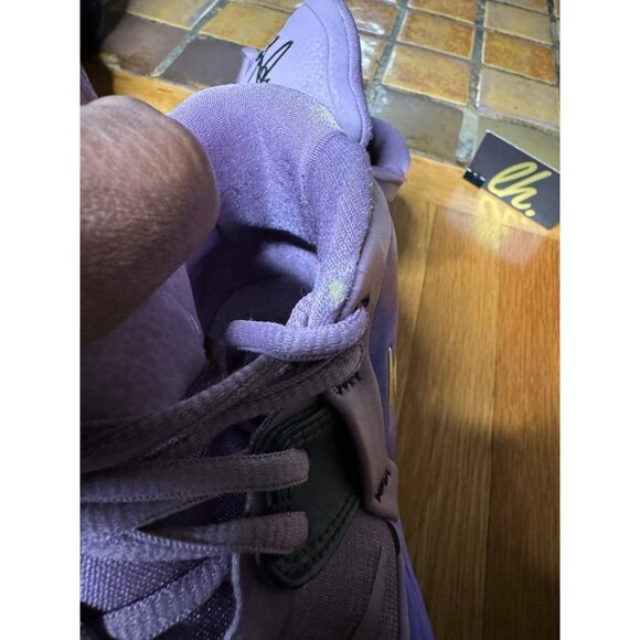 Youth 6.5y Nike Kyrie Infinity 8 Amethyst Wave Purple Gold Sneakers DD0334-500 - Picture 10 of 11